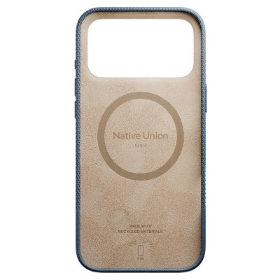 Apple iPhone 17 Pro Max Kılıf M-safe Şarj Özellikli Deri Dokulu Native Union RE Classic Serisi Kapak - 27