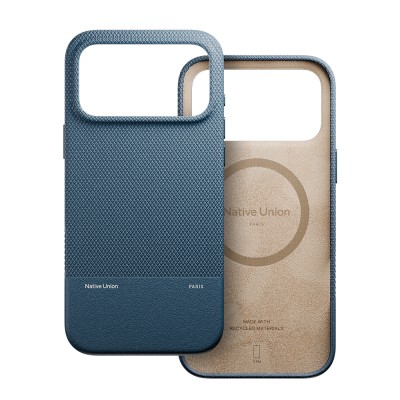Apple iPhone 17 Pro Max Kılıf M-safe Şarj Özellikli Deri Dokulu Native Union RE Classic Serisi Kapak - 30