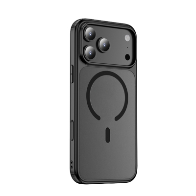 Apple iPhone 17 Pro Max Kılıf M-safe Şarj Özellikli Mat Arka Yüzey Wlons Lola Kapak - Wlons