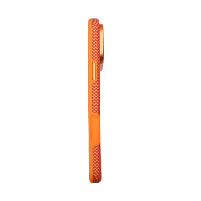 Apple iPhone 17 Pro Max Kılıf M-safe Şarj Özellikli Mohseven 1500D Aramid Fiber Kapak - 5