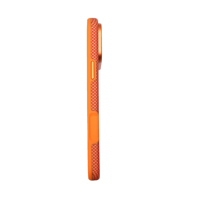 Apple iPhone 17 Pro Max Kılıf M-safe Şarj Özellikli Mohseven 1500D Aramid Fiber Kapak - 5