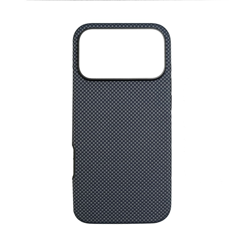 Apple iPhone 17 Pro Max Kılıf M-safe Şarj Özellikli Mohseven 1500D Aramid Fiber Kapak - 2
