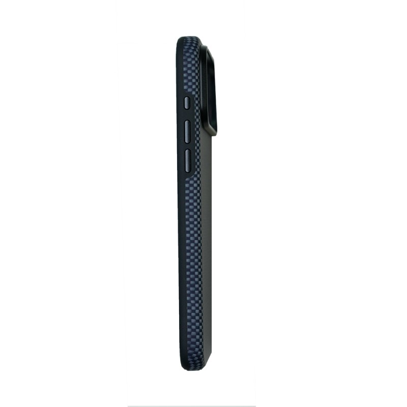 Apple iPhone 17 Pro Max Kılıf M-safe Şarj Özellikli Mohseven 1500D Aramid Fiber Kapak - 8