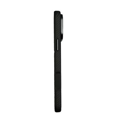 Apple iPhone 17 Pro Max Kılıf M-safe Şarj Özellikli Mohseven 600D Aramid Fiber Kapak - 5