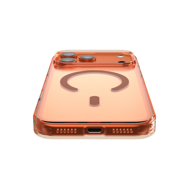 Apple iPhone 17 Pro Max Kılıf M-safe Şarj Özellikli O-Ring Şeffaf Kajsa Trans Shield Serisi Kapak - 12