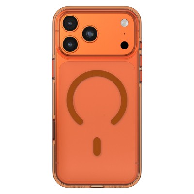 Apple iPhone 17 Pro Max Kılıf M-safe Şarj Özellikli O-Ring Şeffaf Kajsa Trans Shield Serisi Kapak - 2