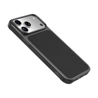 Apple iPhone 17 Pro Max Kılıf M-Safe Şarj Özellikli PU Zore Paris Trexo Sert PC Kapak - 9