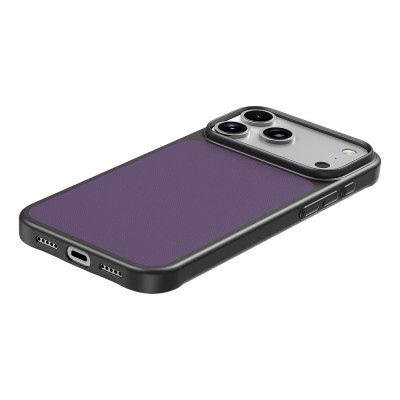 Apple iPhone 17 Pro Max Kılıf M-Safe Şarj Özellikli PU Zore Paris Trexo Sert PC Kapak - 15