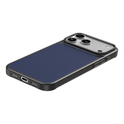 Apple iPhone 17 Pro Max Kılıf M-Safe Şarj Özellikli PU Zore Paris Trexo Sert PC Kapak - 22