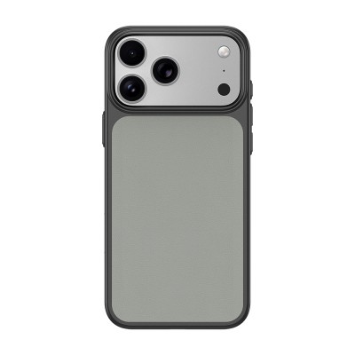 Apple iPhone 17 Pro Max Kılıf M-Safe Şarj Özellikli PU Zore Paris Trexo Sert PC Kapak - 42
