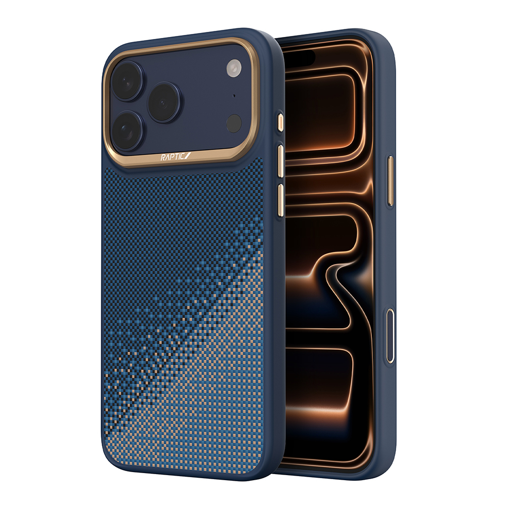 Apple iPhone 17 Pro Max Kılıf M-safe Şarj Özellikli Raptic Aramid Dual Serenity Serisi Kapak