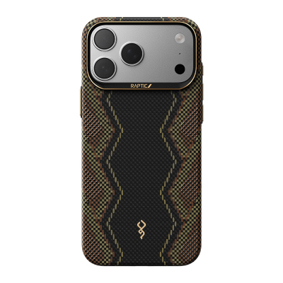 Apple iPhone 17 Pro Max Kılıf M-safe Şarj Özellikli Raptic Aramid Skin Scepter Serisi Kapak - Raptic