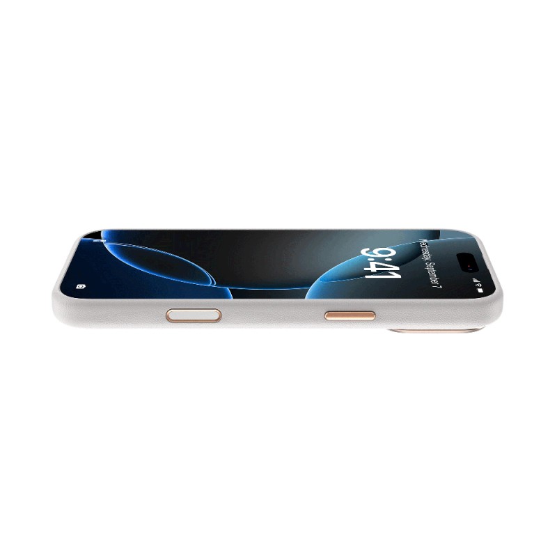 Apple iPhone 17 Pro Max Kılıf M-Safe Şarj Özellikli Standlı Udemos İndependence Serisi Kapak - 10
