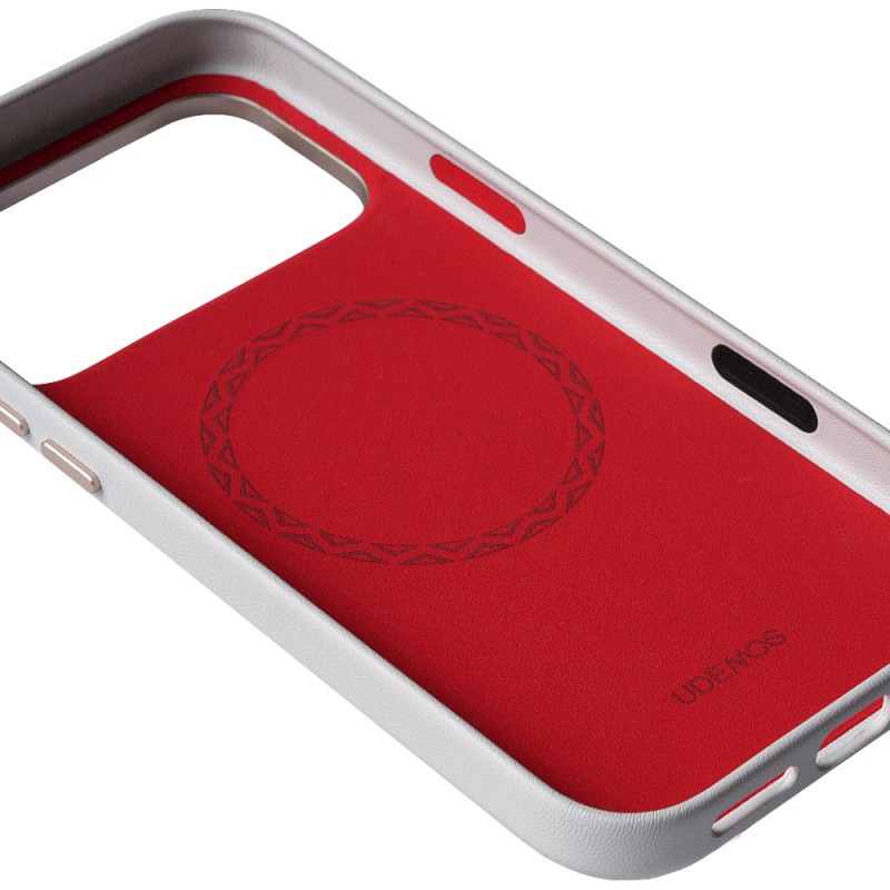 Apple iPhone 17 Pro Max Kılıf M-Safe Şarj Özellikli Standlı Udemos İndependence Serisi Kapak - 7