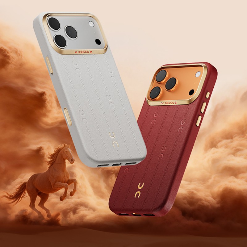 Apple iPhone 17 Pro Max Kılıf M-Safe Şarj Özellikli Udemos Wind Serisi Kapak - 13