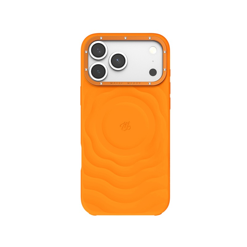 Apple iPhone 17 Pro Max Kılıf M-safe Şarj Özellikli Wiwu Magic Merry Blossom Drift Serisi Kapak - 2