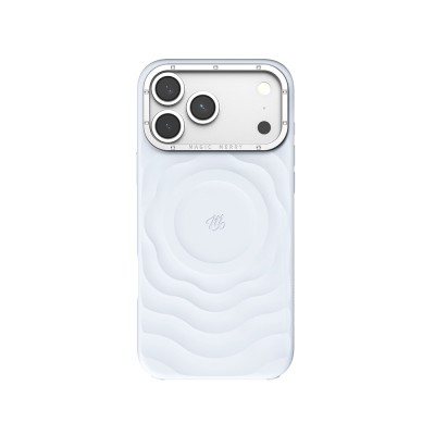 Apple iPhone 17 Pro Max Kılıf M-safe Şarj Özellikli Wiwu Magic Merry Blossom Drift Serisi Kapak - 4