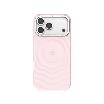 Apple iPhone 17 Pro Max Kılıf M-safe Şarj Özellikli Wiwu Magic Merry Blossom Drift Serisi Kapak - 5