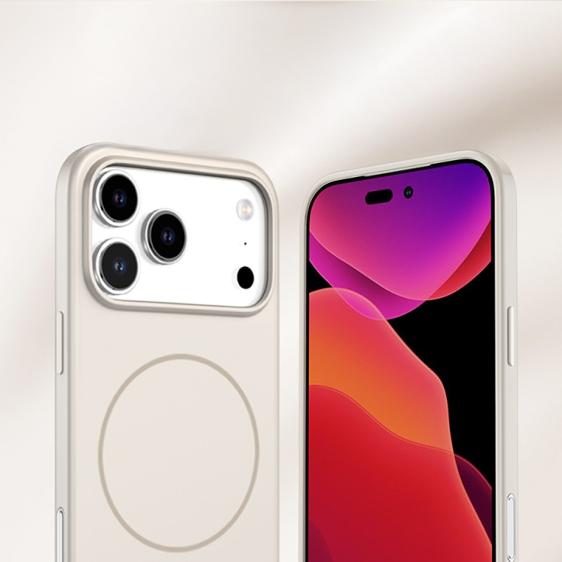Apple iPhone 17 Pro Max Kılıf M-safe Şarj Özellikli Wlons Liza Kapak - 10