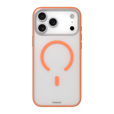 Apple iPhone 17 Pro Max Kılıf M-safe Şarj Özellikli Youngkit Clear Serisi Kapak - Youngkit