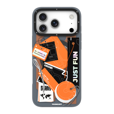 Apple iPhone 17 Pro Max Kılıf M-Safe Şarj Özellikli Youngkit Different Dimension Serisi Kapak - Youngkit