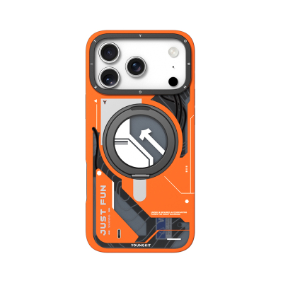 Apple iPhone 17 Pro Max Kılıf M-safe Şarj Özellikli Youngkit Starship Serisi Kapak - Youngkit