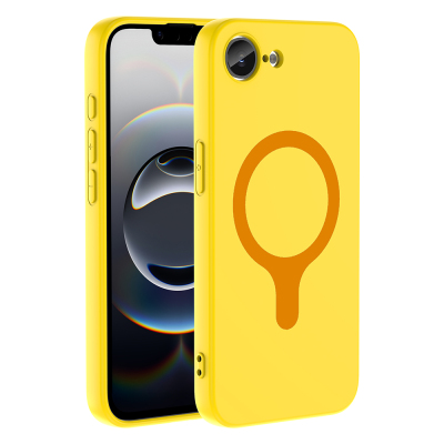 Apple iPhone 17 Pro Max Kılıf M-Safe Şarj Özellikli Zore Aris Silikon Kapak - Zore