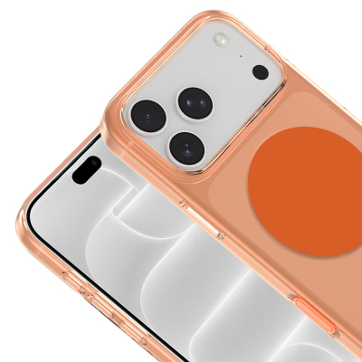 Apple iPhone 17 Pro Max Kılıf M-safe Şarj Özellikli Zore Paris Belmo Kapak - 13