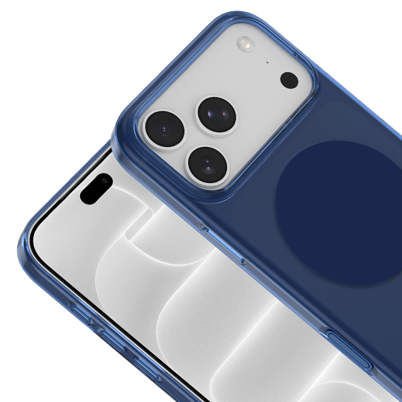 Apple iPhone 17 Pro Max Kılıf M-safe Şarj Özellikli Zore Paris Belmo Kapak - 14