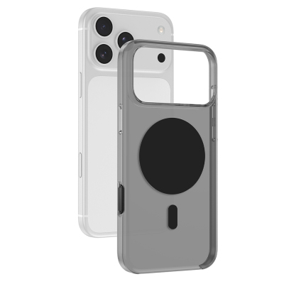 Apple iPhone 17 Pro Max Kılıf M-safe Şarj Özellikli Zore Paris Belmo Kapak - 4