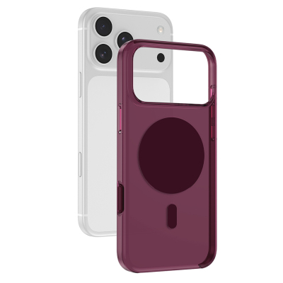 Apple iPhone 17 Pro Max Kılıf M-safe Şarj Özellikli Zore Paris Belmo Kapak - 5