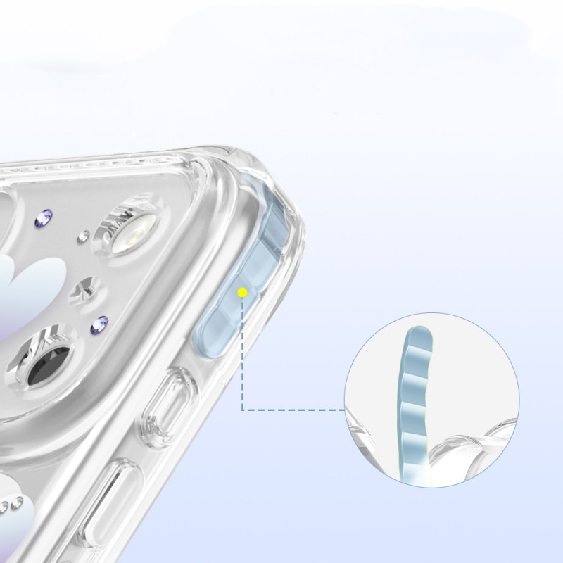 Apple iPhone 17 Pro Max Kılıf M-Safe Şarj Özellikli Zore Paris Elvo Sert PC Kapak - 9