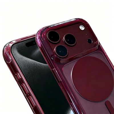 Apple iPhone 17 Pro Max Kılıf M-safe Şarj Özellikli Zore Paris Lio Kapak - 5