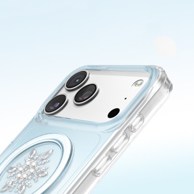 Apple iPhone 17 Pro Max Kılıf M-Safe Şarj Özellikli Zore Paris Mova Sert PC Kapak - 27