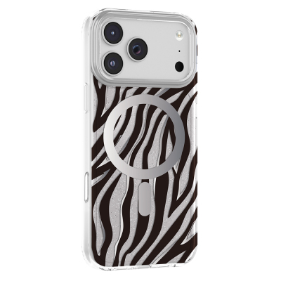 Apple iPhone 17 Pro Max Kılıf M-Safe Şarj Özellikli Zore Paris Veyro TPU Kapak - Zore Paris