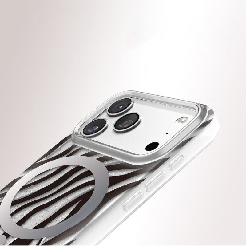 Apple iPhone 17 Pro Max Kılıf M-Safe Şarj Özellikli Zore Paris Veyro TPU Kapak - 13