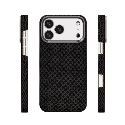 Apple iPhone 17 Pro Max Kılıf M-Safe Şarj Özellikli Zore Vax Sert PC Kapak - Zore