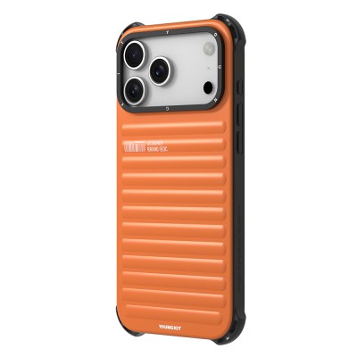 Apple iPhone 17 Pro Max Kılıf Mat Renkli Tasarım Youngkit True Color Serisi Kapak - 7