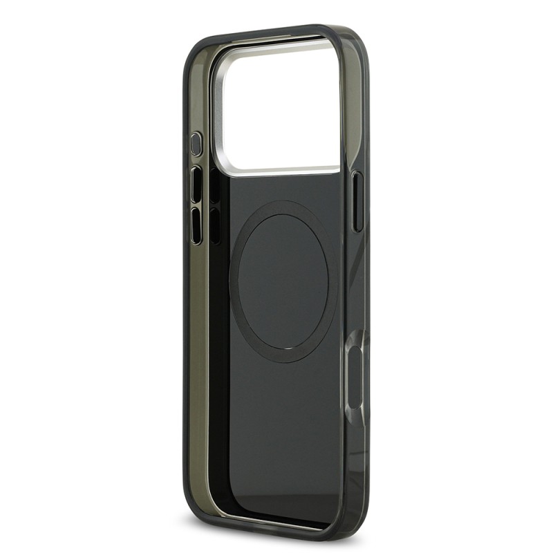 Apple iPhone 17 Pro Max Kılıf Mercedes Benz Orjinal Lisanslı M-safe Şarj Özellikli Çift Katmanlı PC Nostaljik Yıldız Dizayn Kapak - 29