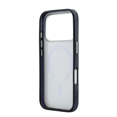 Apple iPhone 17 Pro Max Kılıf Mercedes Benz Orjinal Lisanslı M-safe Şarj Özellikli Saydam Yüzey İkonik 3D Metal Logolu Kapak - 7