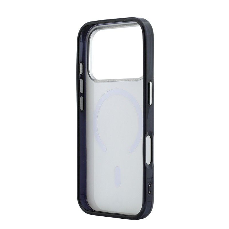 Apple iPhone 17 Pro Max Kılıf Mercedes Benz Orjinal Lisanslı M-safe Şarj Özellikli Saydam Yüzey İkonik 3D Metal Logolu Kapak - 7