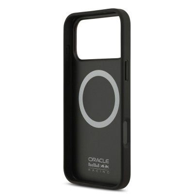 Apple iPhone 17 Pro Max Kılıf Redbull Orjinal Lisanslı M-safe Şarj Özellikli Karbon Fiber Parlayan Logolu Kapak - 8