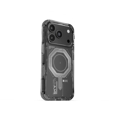 Apple iPhone 17 Pro Max Kılıf SkinArma M-safe Şarj Özellikli Airbag Tasarımlı Magma Kapak - 2