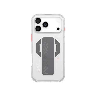 Apple iPhone 17 Pro Max Kılıf Skinarma M-Safe Şarj Özellikli Airbag Tasarımlı Standlı Haxa Kapak - 2