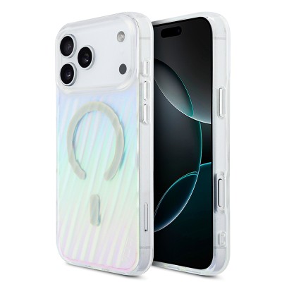 Apple iPhone 17 Pro Max Kılıf TUMI Orjinal Lisanslı M-safe Şarj Özellikli Transparan Kapak - 4