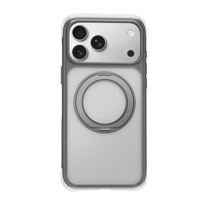 Apple iPhone 17 Pro Max Kılıf Wiwu AG-203 AeroGuard Ultra Serisi M-safe Şarj Özellikli Airbag Tasarımlı Standlı Kapak - 6