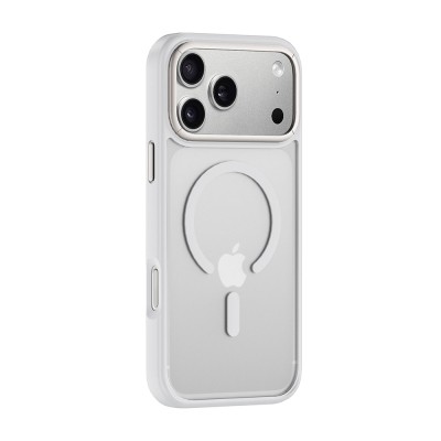 Apple iPhone 17 Pro Max Kılıf Wiwu FGG-012 ArmorPro Serisi M-safe Şarj Özellikli Parmak İzi Bırakmayan Kılıf - 4