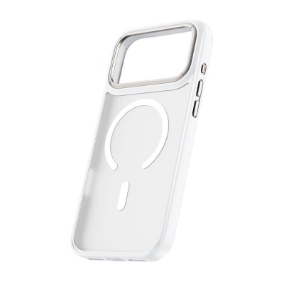 Apple iPhone 17 Pro Max Kılıf Wiwu FGG-012 ArmorPro Serisi M-safe Şarj Özellikli Parmak İzi Bırakmayan Kılıf - 10