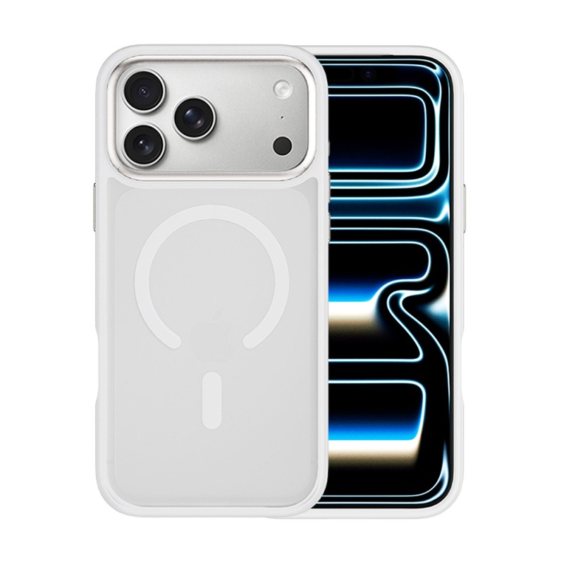 Apple iPhone 17 Pro Max Kılıf Wiwu FGG-012 ArmorPro Serisi M-safe Şarj Özellikli Parmak İzi Bırakmayan Kılıf - 1