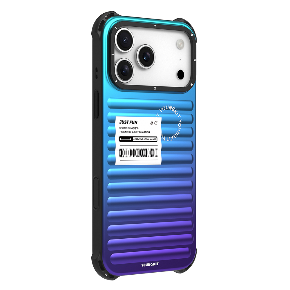 Apple iPhone 17 Pro Max Kılıf YoungKit The Secret Color Serisi Kapak - Mor